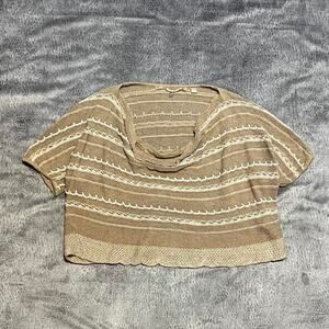 Knitted knotted crochet